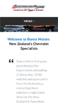 Mobile Screenshot of bunce.co.nz